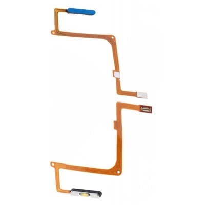 Fingerprint Sensor Flex Cable For Huawei Nova 6 Blue By - Maxbhi Com