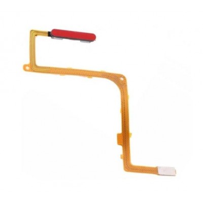 Fingerprint Sensor Flex Cable For Huawei Nova 6 Red By - Maxbhi Com