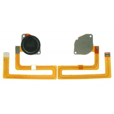 Fingerprint Sensor Flex Cable For Motorola Moto G8 Play Black By - Maxbhi Com