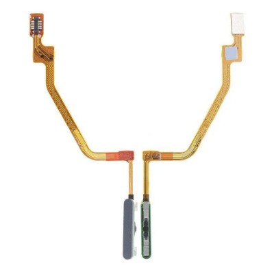 Fingerprint Sensor Flex Cable For Xiaomi Poco X3 White By - Maxbhi Com