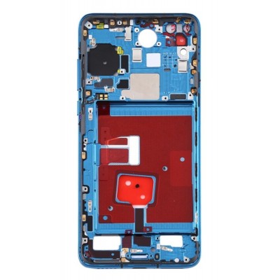 Lcd Frame Middle Chassis For Huawei P40 Blue By - Maxbhi Com