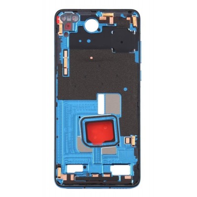Lcd Frame Middle Chassis For Huawei P40 Blue By - Maxbhi Com