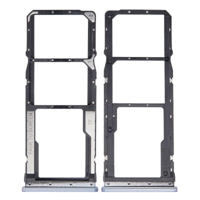 Sim Card Holder Tray For Xiaomi Redmi Note 10 Lite Black - Maxbhi Com