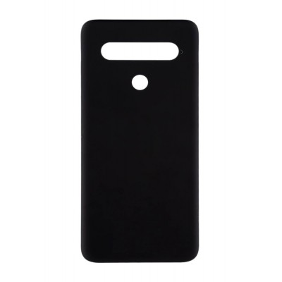 Back Panel Cover For Lg Q51 Black - Maxbhi Com