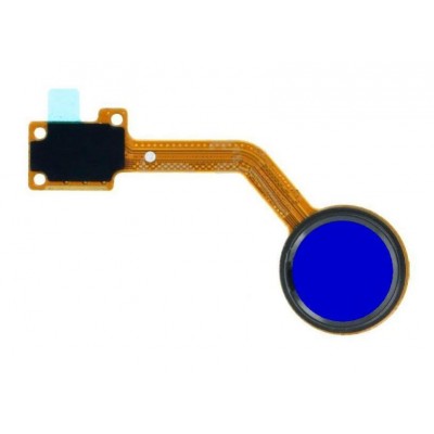 Fingerprint Sensor Flex Cable For Lg X4 Plus White By - Maxbhi Com
