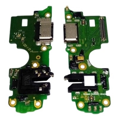 Charging Connector Flex Pcb Board For Oppo A55 By - Maxbhi Com