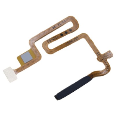 Fingerprint Sensor Flex Cable For Oppo A55 Black By - Maxbhi Com