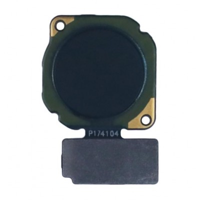 Fingerprint Sensor Flex Cable For Huawei Y6 2019 Black By - Maxbhi Com