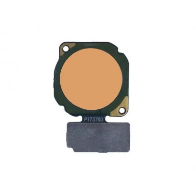 Fingerprint Sensor Flex Cable For Huawei Y6 2019 Brown By - Maxbhi Com