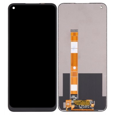 Lcd With Touch Screen For Oppo A55 White By - Maxbhi Com
