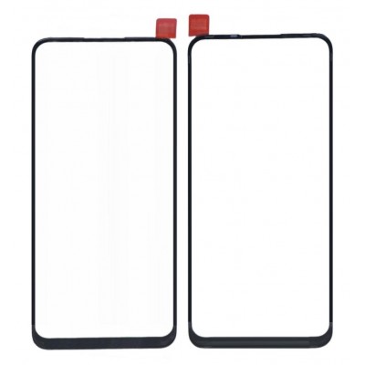 Replacement Front Glass For Oppo A55 Black By - Maxbhi Com