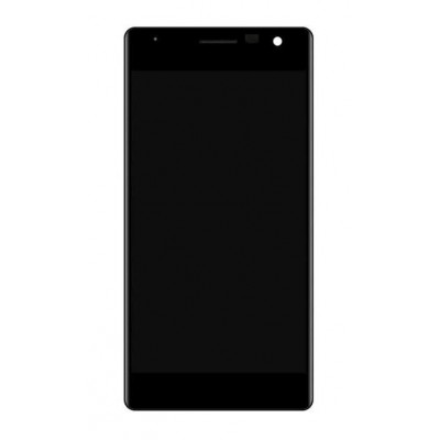 Lcd With Touch Screen For Nokia Lumia 730 Dual Sim Black By - Maxbhi Com