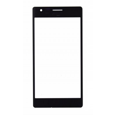 Replacement Front Glass For Nokia Lumia 730 Dual Sim Black By - Maxbhi Com