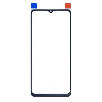 Replacement Front Glass For Samsung Galaxy F12 Black By - Maxbhi Com