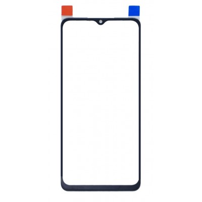 Replacement Front Glass For Samsung Galaxy F12 Black By - Maxbhi Com