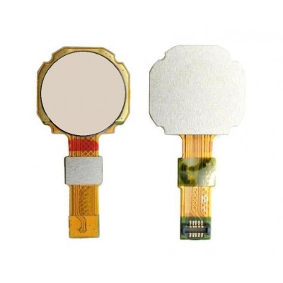 Fingerprint Sensor Flex Cable For Alcatel 3 White By - Maxbhi Com