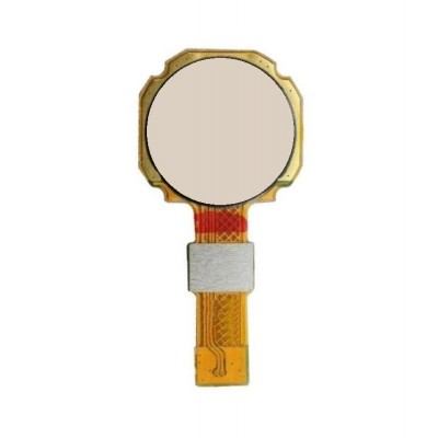 Fingerprint Sensor Flex Cable For Alcatel 3 White By - Maxbhi Com