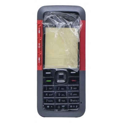 Full Body Housing For Nokia 5310 Xpressmusic Red Black - Maxbhi Com
