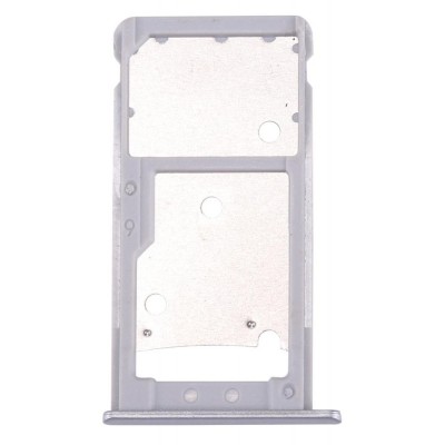 Sim Card Holder Tray For Huawei Y7 Prime Silver - Maxbhi Com