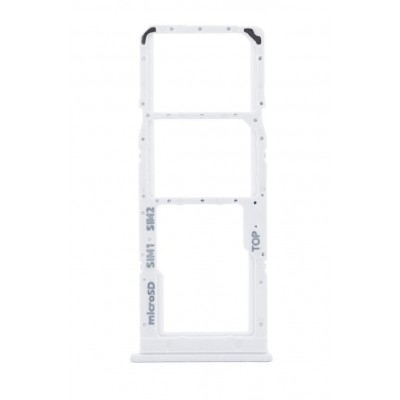 Sim Card Holder Tray For Samsung Galaxy A12 White - Maxbhi Com