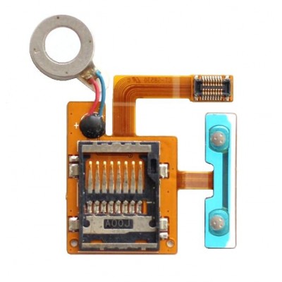 Volume Button Flex Cable For Samsung S8530 Wave Ii By - Maxbhi Com
