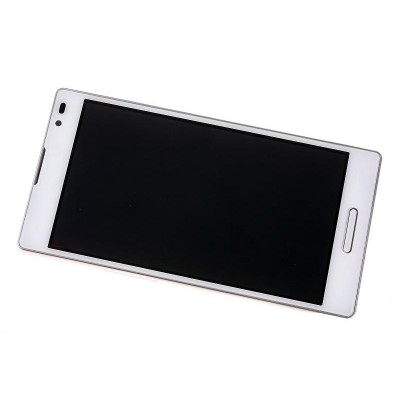 Lcd Frame Middle Chassis For Lg Optimus L9 P760 Black By - Maxbhi Com