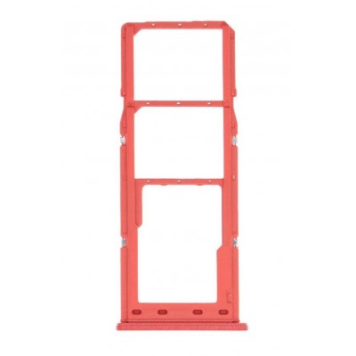 Sim Card Holder Tray For Samsung Galaxy A12 Red - Maxbhi Com