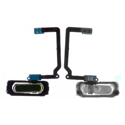 Fingerprint Sensor Flex Cable For Samsung Galaxy S5 Mini Duos Blue Grey By - Maxbhi Com