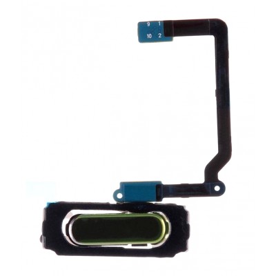 Fingerprint Sensor Flex Cable For Samsung Galaxy S5 Mini Duos Blue Grey By - Maxbhi Com