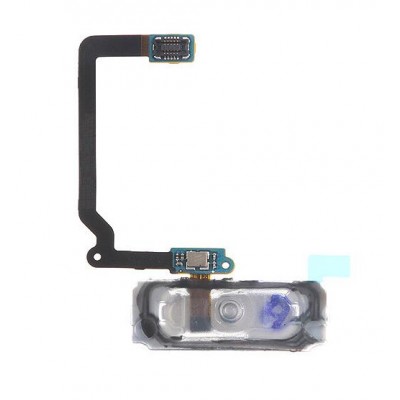 Fingerprint Sensor Flex Cable For Samsung Galaxy S5 Mini Duos White By - Maxbhi Com