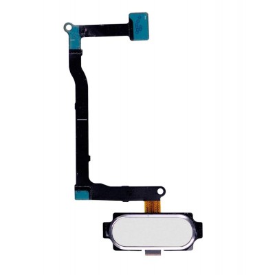 Fingerprint Sensor Flex Cable For Samsung Galaxy Note5 Cdma White By - Maxbhi Com