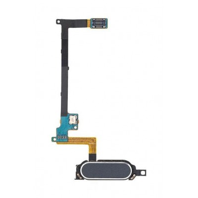 Fingerprint Sensor Flex Cable For Samsung Galaxy Note 4 Usa Black By - Maxbhi Com