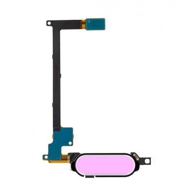 Fingerprint Sensor Flex Cable For Samsung Galaxy Note 4 Usa Pink By - Maxbhi Com