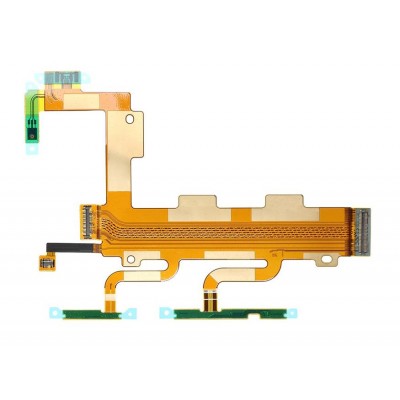 Power Button Flex Cable For Sony Xperia C3 Dual D2502 On Off Flex Pcb By - Maxbhi Com