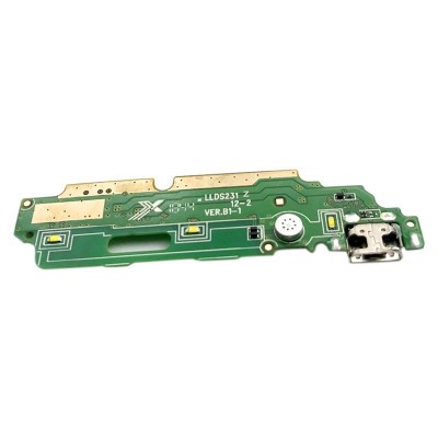 Charging Connector Flex Pcb Board For Alcatel Pop 4 Plus By - Maxbhi Com