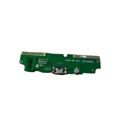 Charging Connector Flex Pcb Board For Philips S337 By - Maxbhi Com
