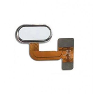 Fingerprint Sensor Flex Cable For Gionee M6 Plus White By - Maxbhi Com