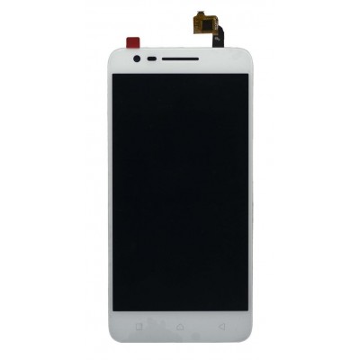 Lcd With Touch Screen For Lenovo Vibe C2 White By - Maxbhi Com