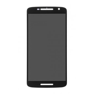 Lcd With Touch Screen For Motorola Moto X Play 32gb Black By - Maxbhi Com