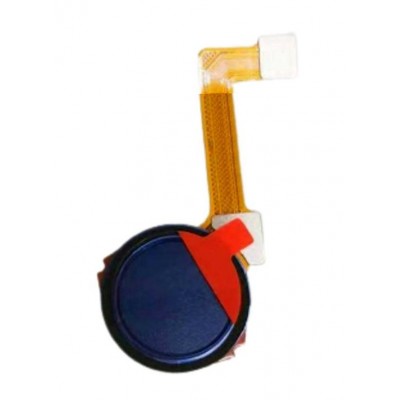 Fingerprint Sensor Flex Cable For Lenovo K5 Play Blue By - Maxbhi Com