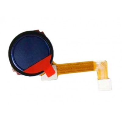 Fingerprint Sensor Flex Cable For Lenovo K5 Play Blue By - Maxbhi Com