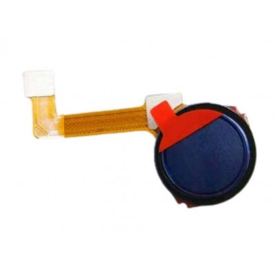 Fingerprint Sensor Flex Cable For Lenovo K5 Play Blue By - Maxbhi Com