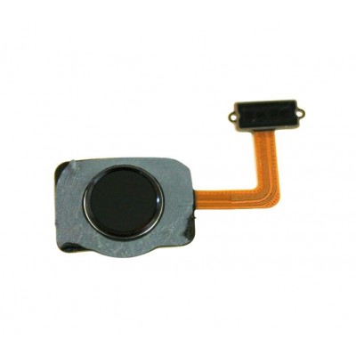 Fingerprint Sensor Flex Cable For Lg Q8 2018 Black By - Maxbhi Com