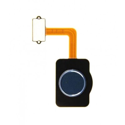 Fingerprint Sensor Flex Cable For Lg Q8 2018 Blue By - Maxbhi Com