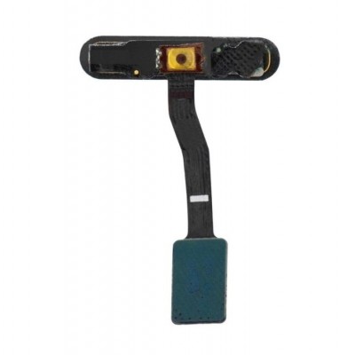 Fingerprint Sensor Flex Cable For Samsung Galaxy S10e White By - Maxbhi Com