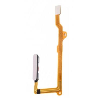Fingerprint Sensor Flex Cable For Huawei Enjoy 20 White By - Maxbhi Com