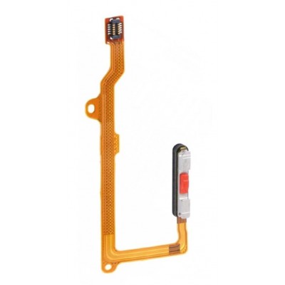 Fingerprint Sensor Flex Cable For Huawei Enjoy 20 White By - Maxbhi Com