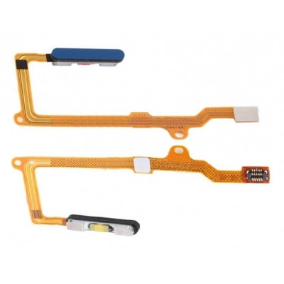 Fingerprint Sensor Flex Cable For Huawei Enjoy 20 Pro Blue By - Maxbhi Com