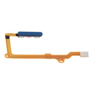 Fingerprint Sensor Flex Cable For Huawei Enjoy 20 Pro Blue By - Maxbhi Com