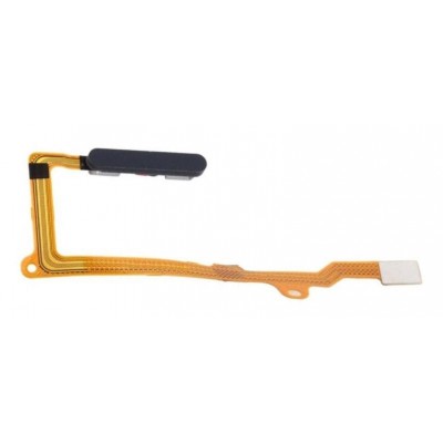 Fingerprint Sensor Flex Cable For Huawei Enjoy 20 Pro Black By - Maxbhi Com
